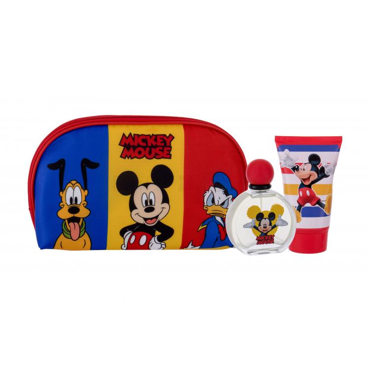 Disney Mickey Mouse Подаръчен комплект EDT 50 ml + душ гел 100 ml + козметична чантичка