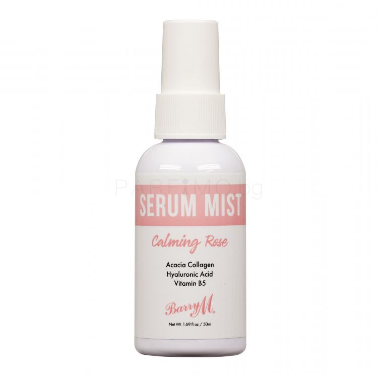 Barry M Serum Mist Calming Rose Лосион за лице за жени 50 ml