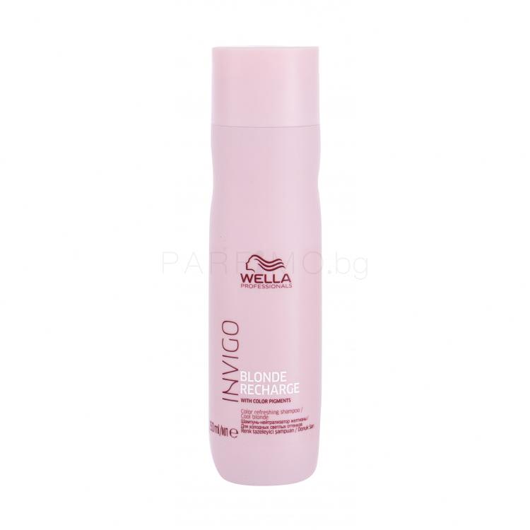 Wella Professionals Invigo Blonde Recharge Шампоан за жени 250 ml Нюанс Cool Blonde