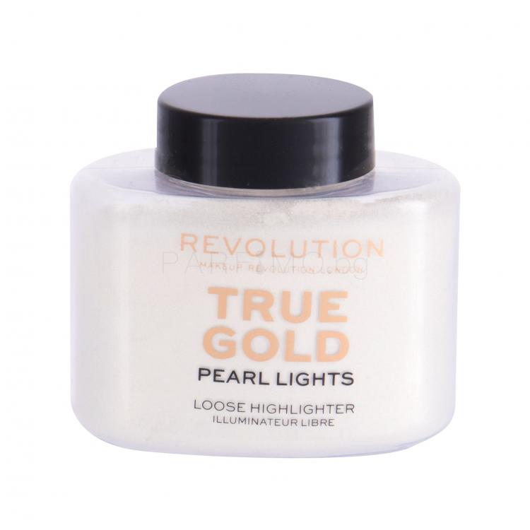 Makeup Revolution London Pearl Lights Хайлайтър за жени 25 гр Нюанс True Gold