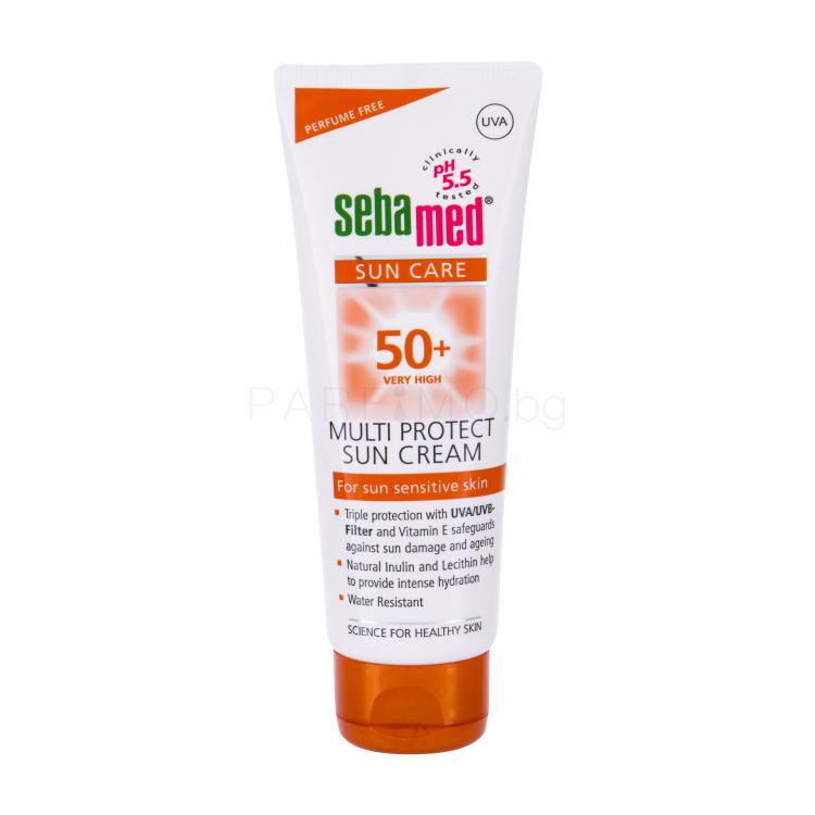 SebaMed Sun Care Multi Protect Sun Cream SPF50+ Слънцезащитна козметика за тяло 75 ml