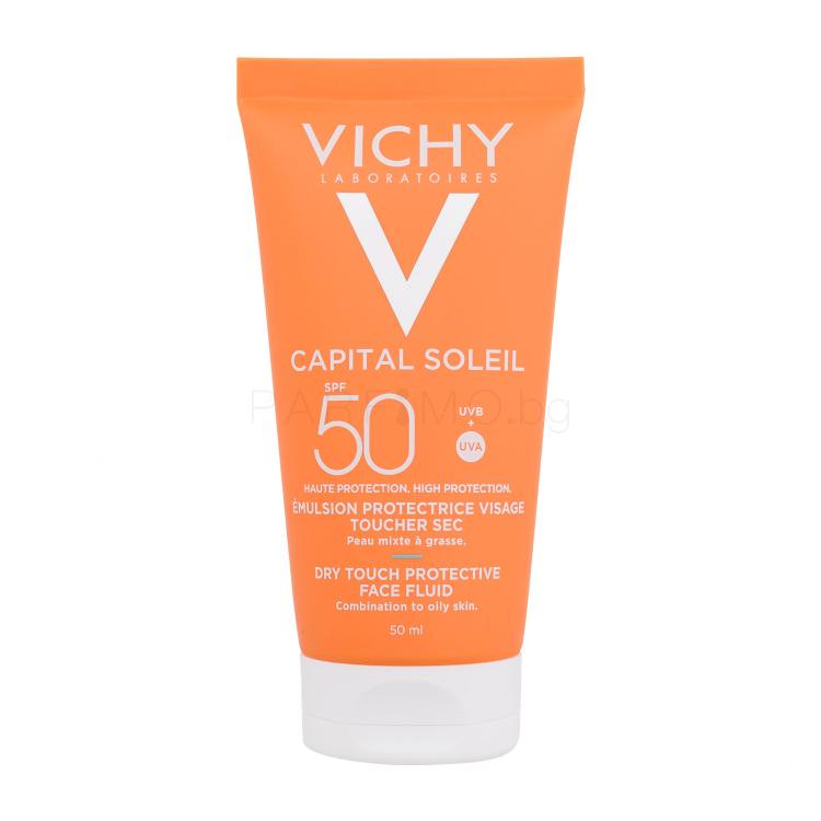 Vichy Capital Soleil Dry Touch Protective Face Fluid SPF50 Слънцезащитен продукт за лице 50 ml