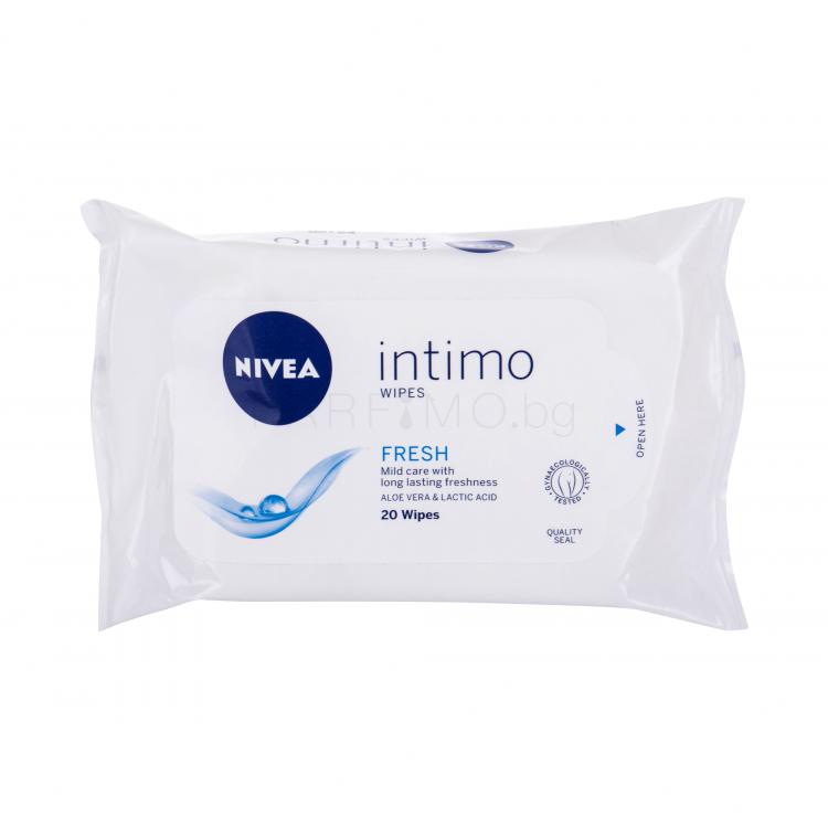 Nivea Intimo Fresh Интимна хигиена за жени 20 бр