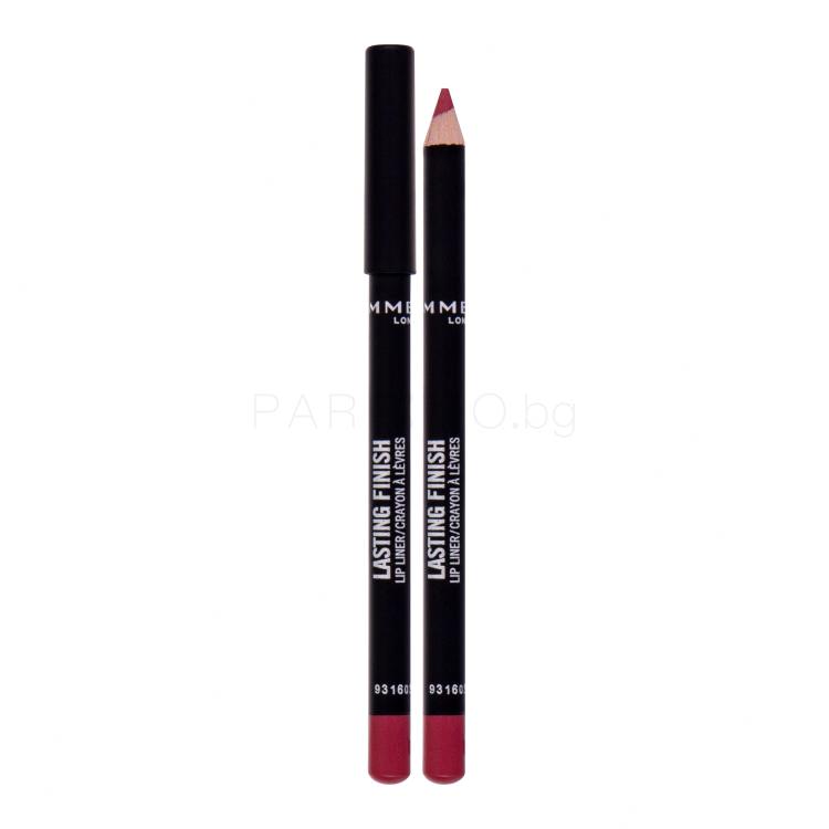 Rimmel London Lasting Finish Молив за устни за жени 1,2 g Нюанс 195 Sunset Pink