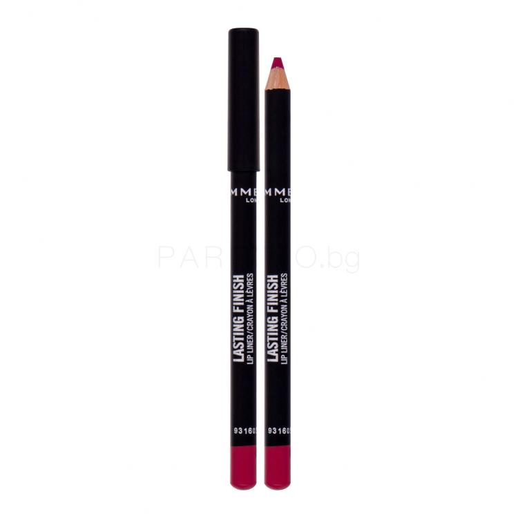 Rimmel London Lasting Finish Молив за устни за жени 1,2 g Нюанс 125 Indian Pink