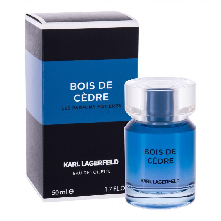 Karl Lagerfeld Les Parfums Matières Bois de Cedre Eau de Toilette за мъже 50 ml