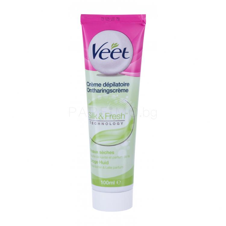 Veet Silk &amp; Fresh™ Dry Skin Продукти за депилация за жени 100 ml