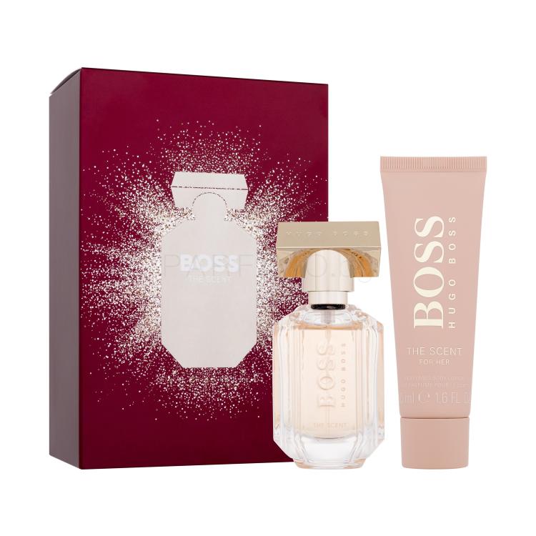 HUGO BOSS Boss The Scent 2016 SET1 Подаръчен комплект EDP 30 ml + лосион за тяло 50 ml