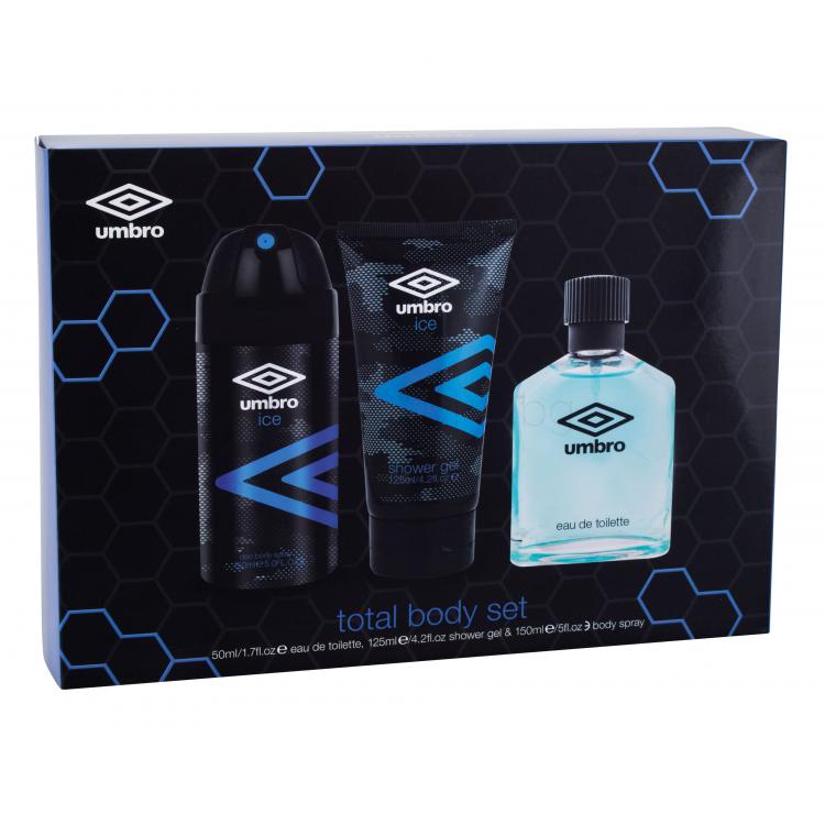 UMBRO Ice Подаръчен комплект EDT 50 ml + душ гел 125 ml + дезодорант 150 ml