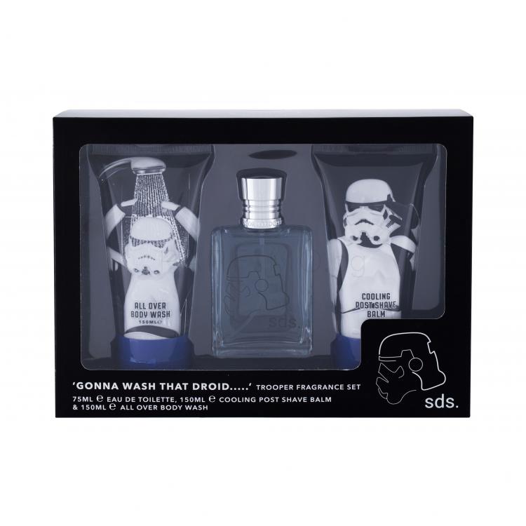 Star Wars Stormtrooper Подаръчен комплект EDT 75 ml + душ гел 150 ml + балсам след бръснене 150 ml
