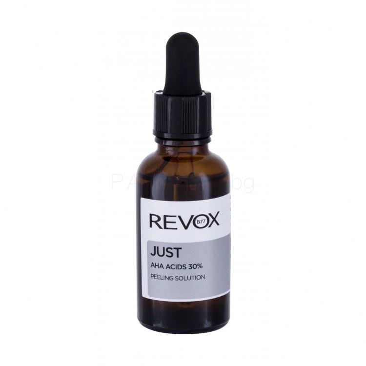 Revox Just AHA ACIDS 30% Peeling Solution Ексфолиант за жени 30 ml
