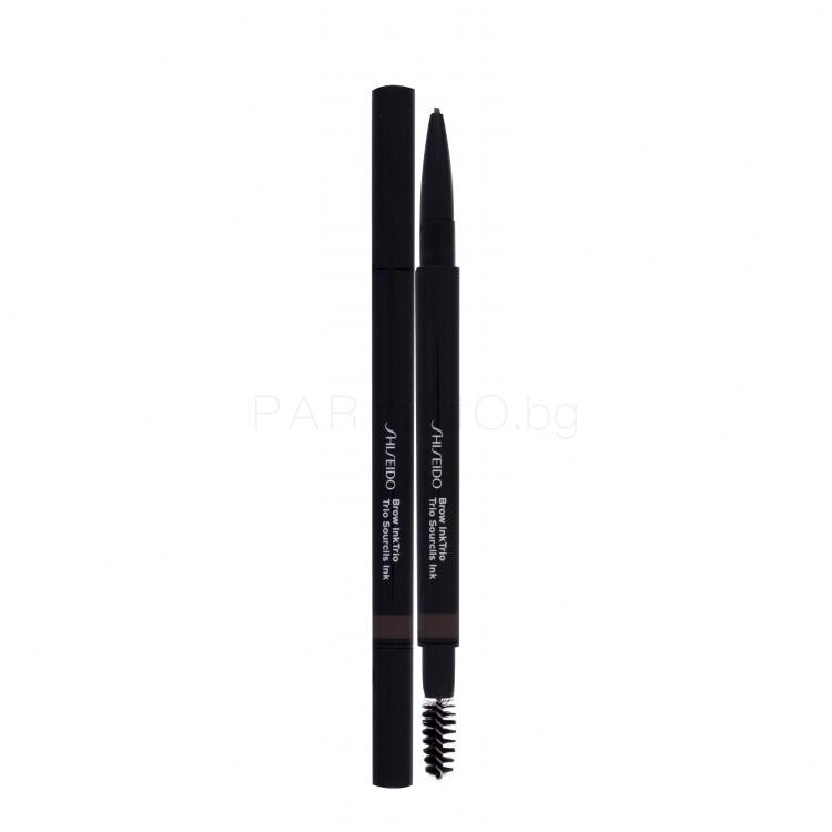 Shiseido Brow InkTrio Молив за вежди за жени 0,31 g Нюанс 03 Deep Brown