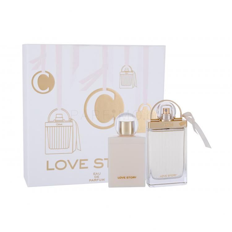 Chloé Love Story Подаръчен комплект EDP 75 ml + лосион за тяло 100 ml