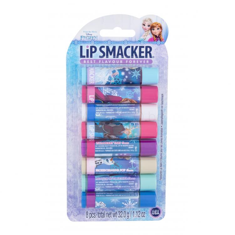 Lip Smacker Disney Frozen Lip Balm Подаръчен комплект балсам за устни 8 x 4 g