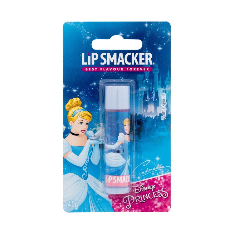Lip Smacker Disney Princess Cinderella Vanilla Sparkle Балсам за устни за деца 4 гр