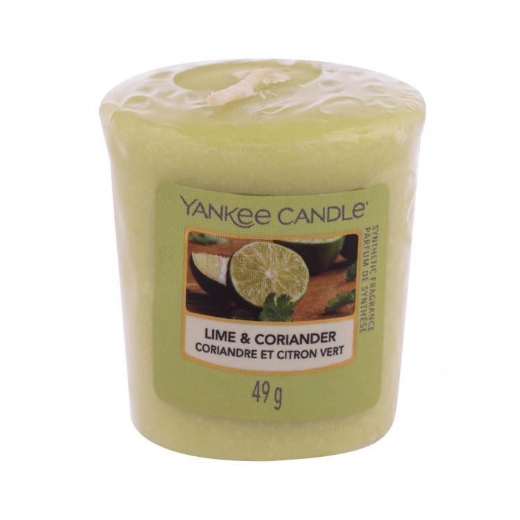 Yankee Candle Lime &amp; Coriander Ароматна свещ 49 гр