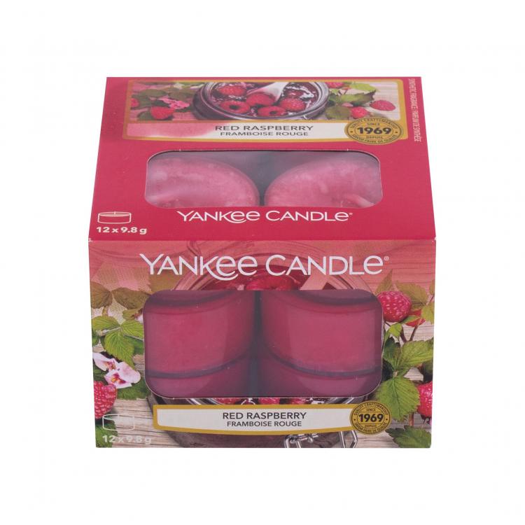 Yankee Candle Red Raspberry Ароматна свещ 117,6 гр