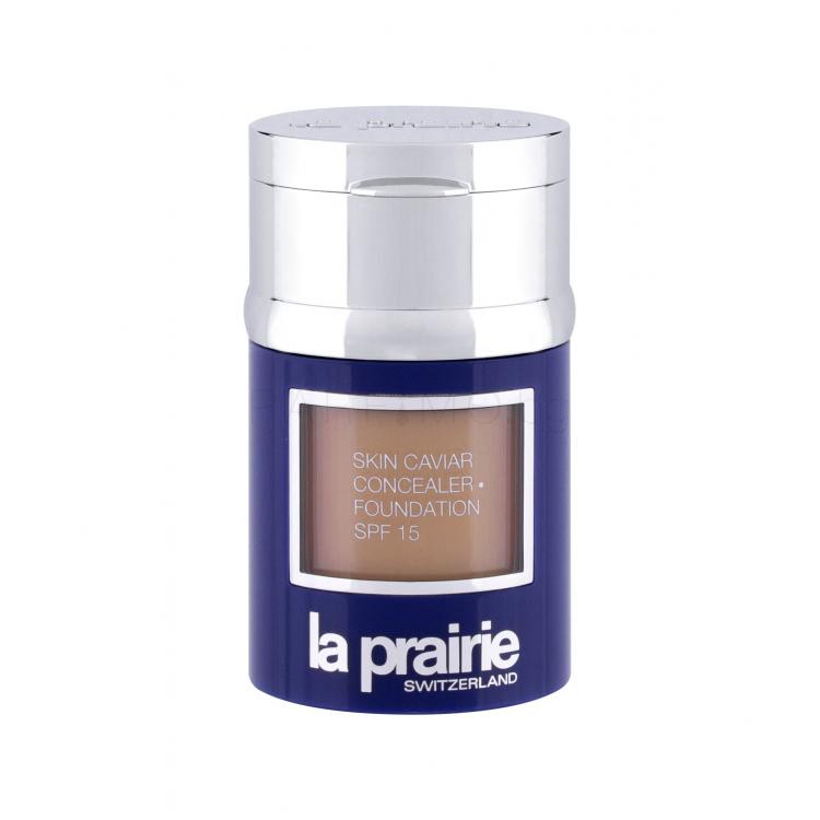 La Prairie Skin Caviar Concealer Foundation SPF15 Фон дьо тен за жени Нюанс Soleil Peche Комплект