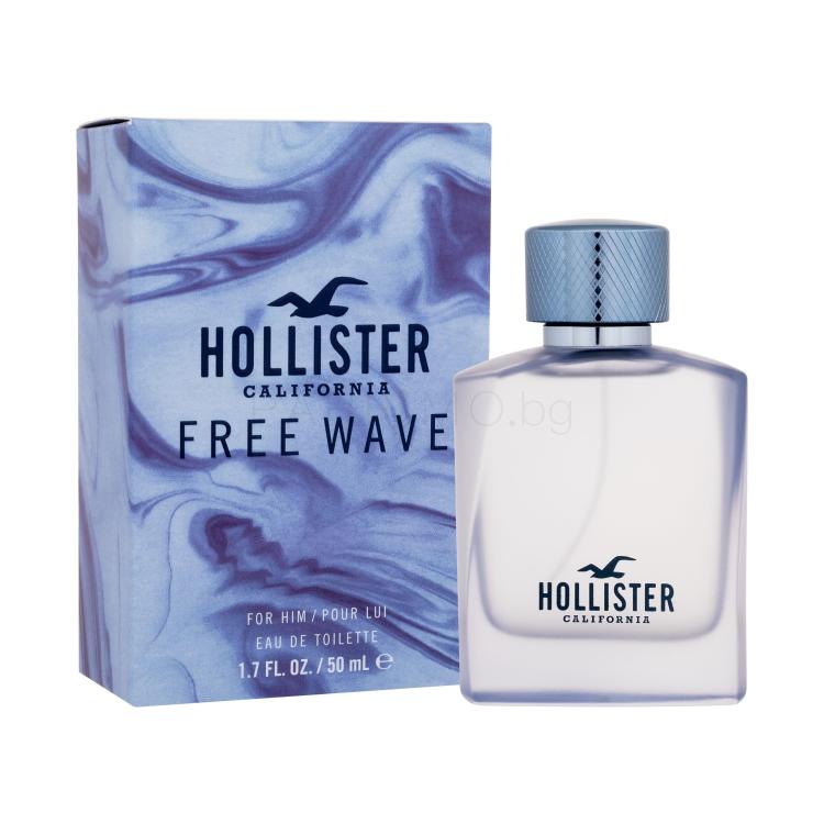 Hollister Free Wave Eau de Toilette за мъже 50 ml