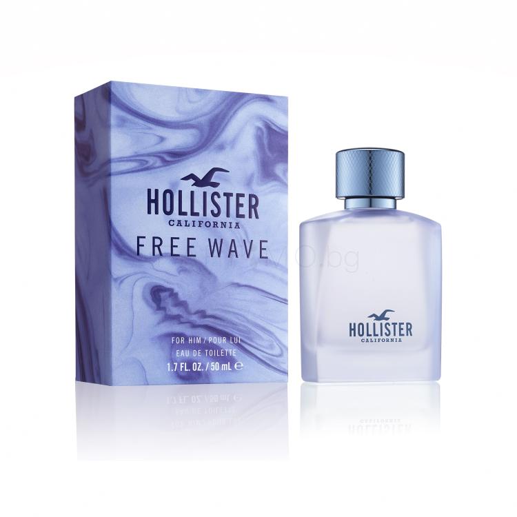 Hollister Free Wave Eau de Toilette за мъже 50 ml