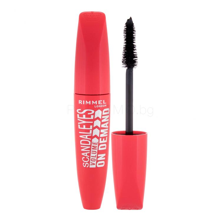 Rimmel London Scandaleyes Volume On Demand Спирала за жени 12 ml Нюанс 001 Black