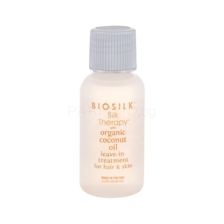 Farouk Systems Biosilk Silk Therapy Coconut Oil Масла за коса за жени 15 ml
