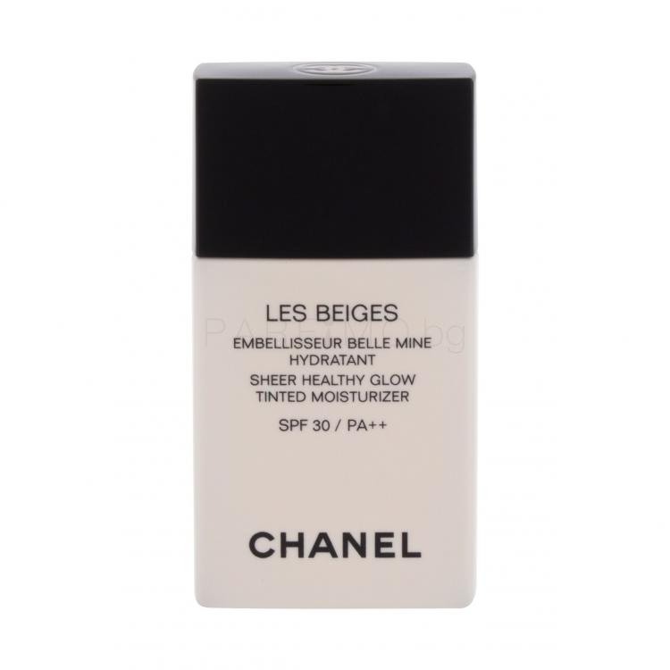 Chanel Les Beiges Healthy Glow Moisturizer SPF30 Дневен крем за лице за жени 30 ml Нюанс Light Deep