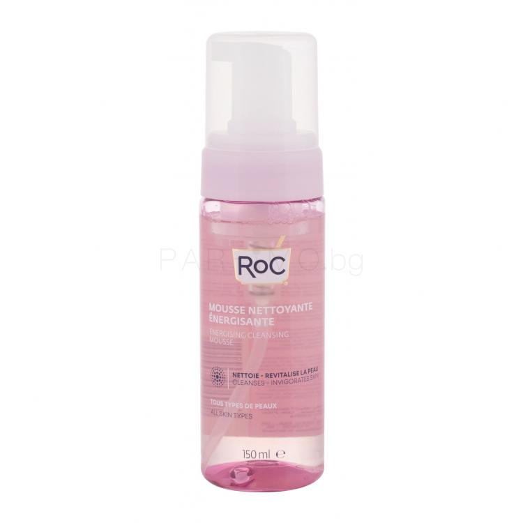RoC Energising Cleansing Mousse Почистваща пяна за жени 150 ml