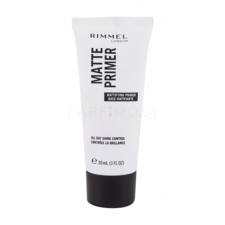 Rimmel London Matte Primer Основа за грим за жени 30 ml