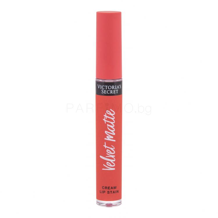 Victoria´s Secret Velvet Matte Cream Lip Stain Червило за жени 3,1 гр Нюанс Tempting