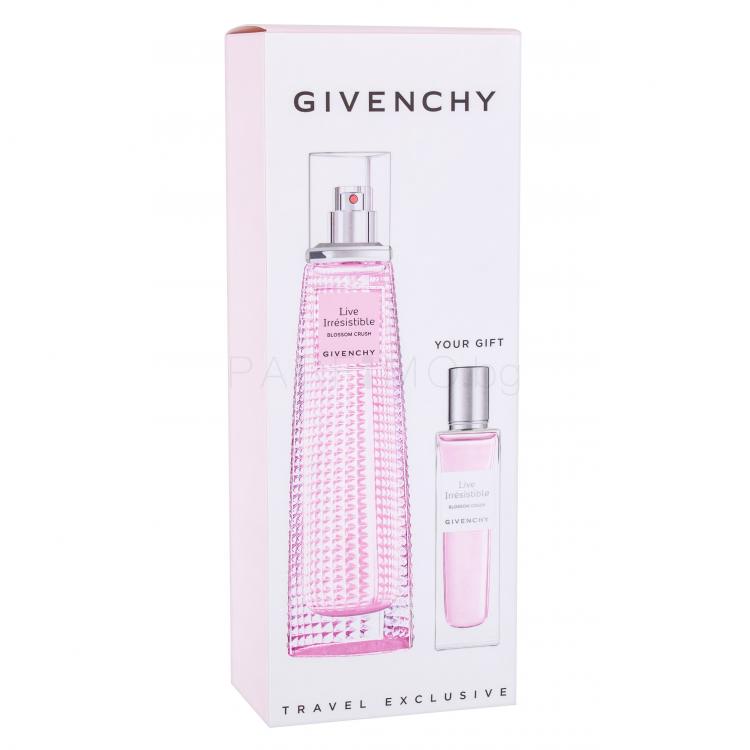 Givenchy Live Irrésistible Blossom Crush Подаръчен комплект EDT 75 ml + EDT 15 ml