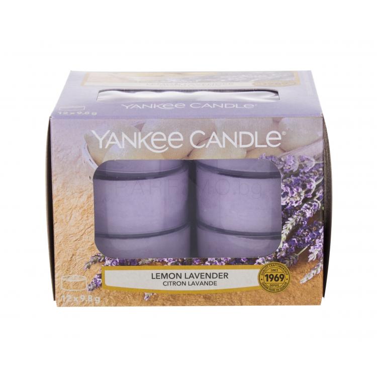Yankee Candle Lemon Lavender Ароматна свещ 117,6 гр
