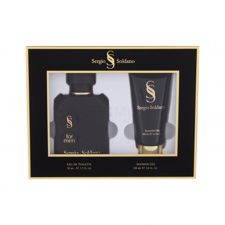 Sergio Soldano Black Подаръчен комплект EDT 50 ml + душ гел 100 ml
