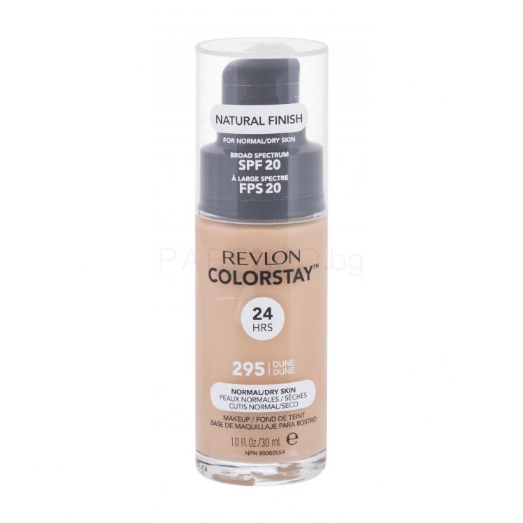 Revlon Colorstay Normal Dry Skin SPF20 Фон дьо тен за жени 30 ml Нюанс 295 Dune