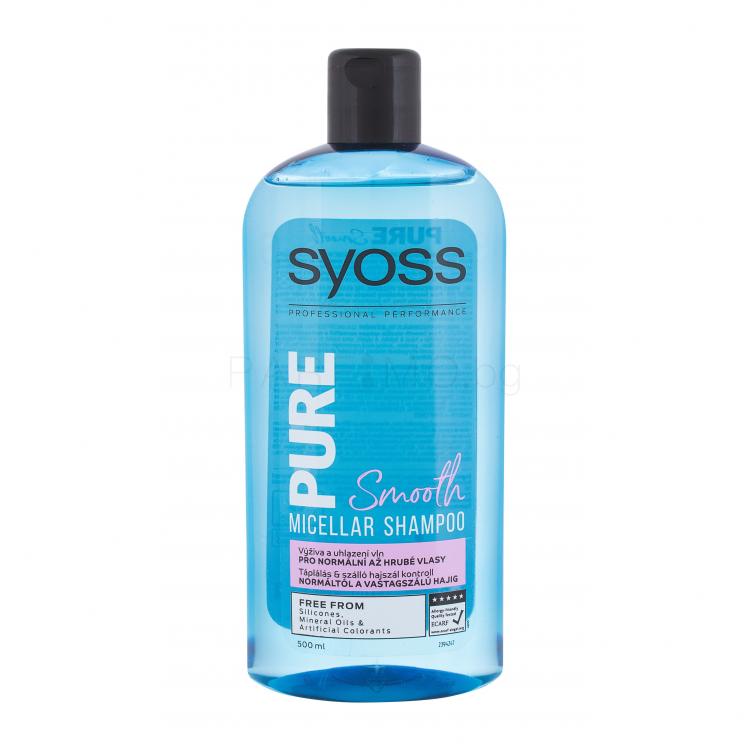Syoss Pure Smooth Шампоан за жени 500 ml