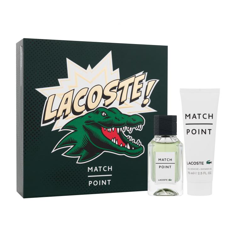 Lacoste Match Point Подаръчен комплект EDT 50 ml + душ гел 75 ml