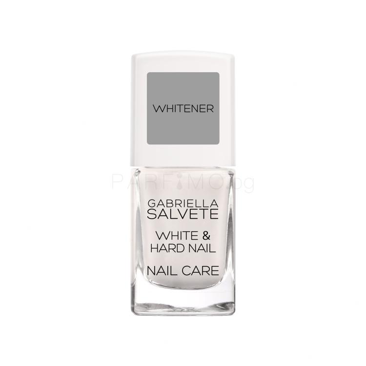 Gabriella Salvete Nail Care White &amp; Hard Лак за нокти за жени 11 ml
