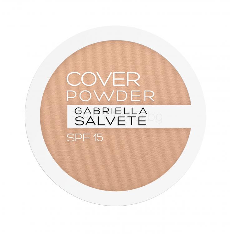 Gabriella Salvete Cover Powder SPF15 Пудра за жени 9 гр Нюанс 03 Natural