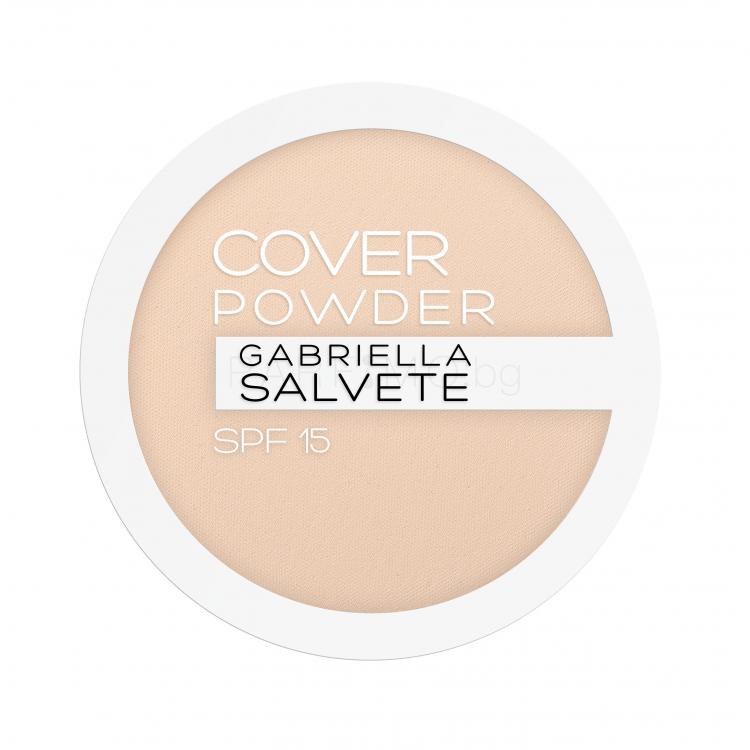 Gabriella Salvete Cover Powder SPF15 Пудра за жени 9 гр Нюанс 01 Ivory
