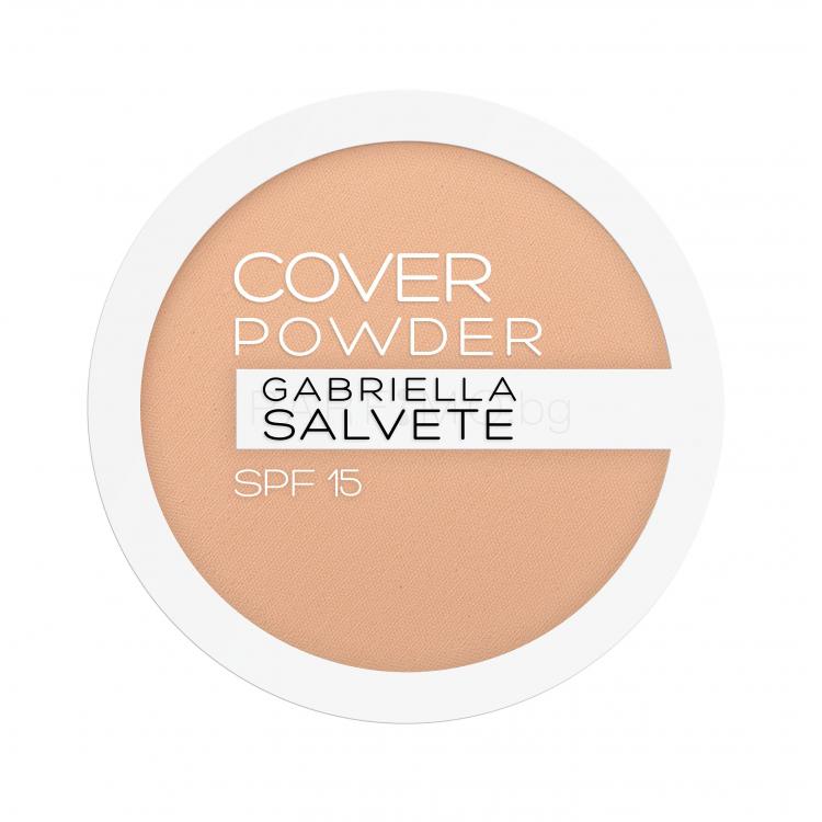Gabriella Salvete Cover Powder SPF15 Пудра за жени 9 гр Нюанс 02 Beige