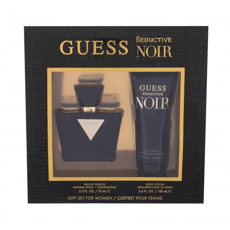 GUESS Seductive Noir Подаръчен комплект EDT 75 ml + лосион за тяло 100 ml