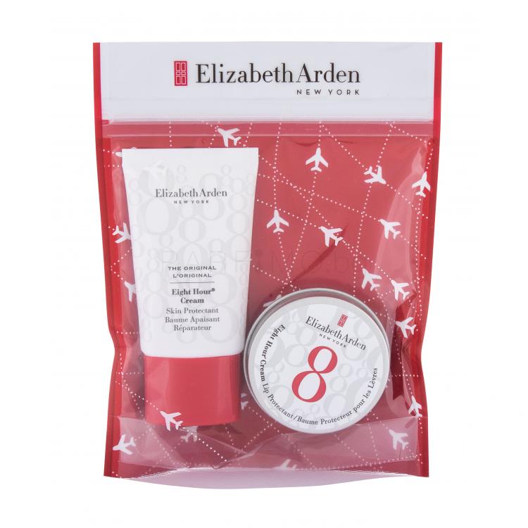 Elizabeth Arden Eight Hour Cream Skin Protectant Travel Set Подаръчен комплект балсам за тяло Eight Hour Cream Skin Protectant 15 ml +балсам за устни Eight Hour Cream Lip Protectant 13 ml