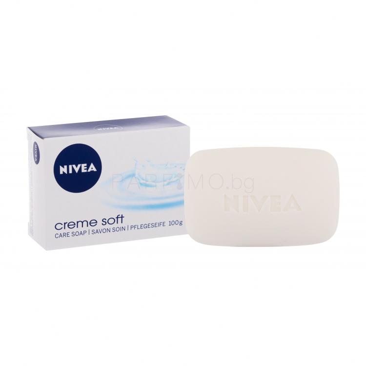 Nivea Creme Care Soft Твърд сапун за жени 100 гр