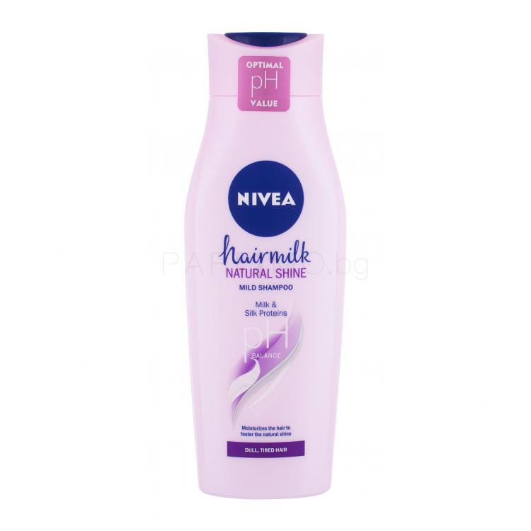 Nivea Hair Milk Shine Шампоан за жени 400 ml