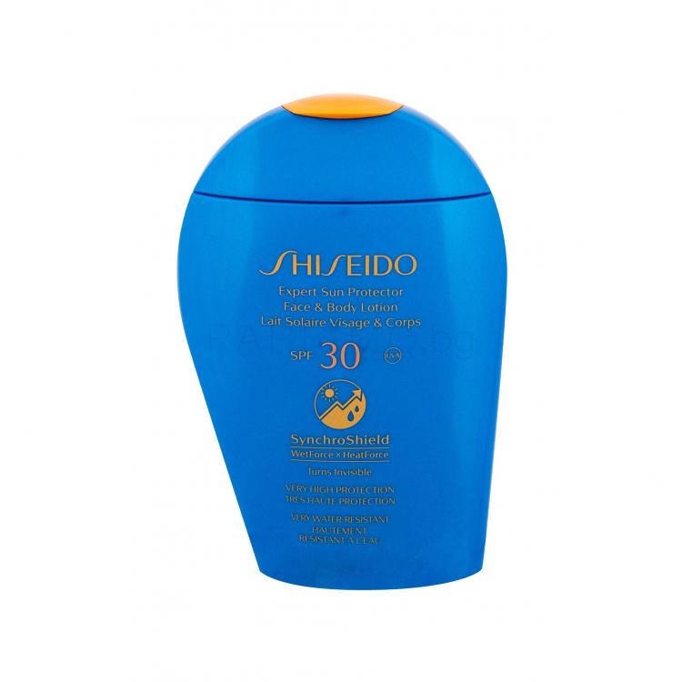 Shiseido Expert Sun Face &amp; Body Lotion SPF30 Слънцезащитна козметика за тяло за жени 150 ml ТЕСТЕР