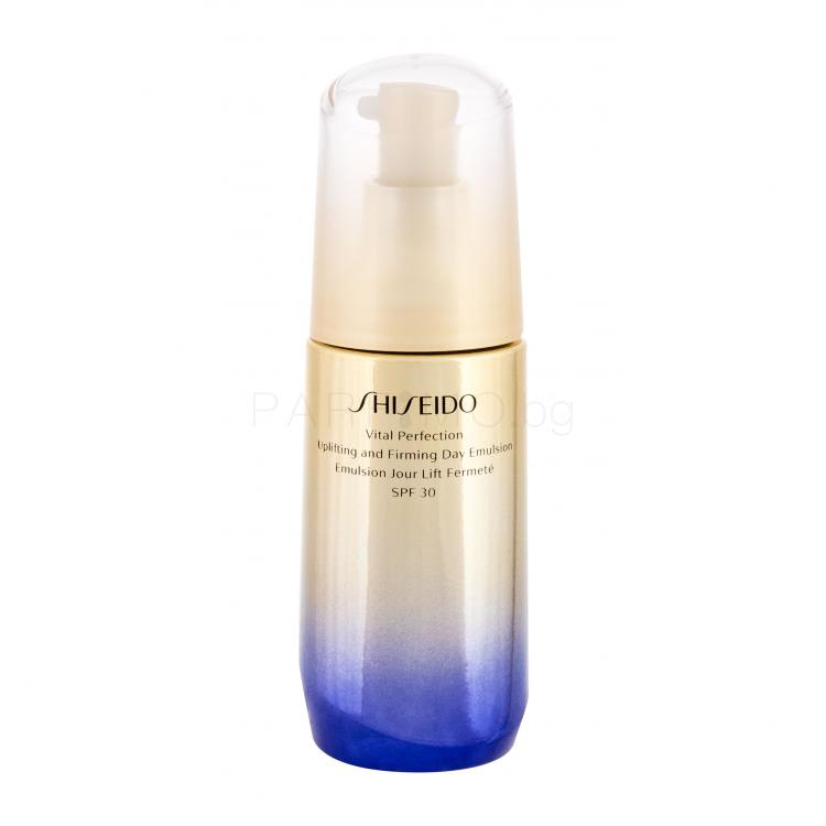 Shiseido Vital Perfection Uplifting And Firming Emulsion SPF30 Серум за лице за жени 75 ml ТЕСТЕР