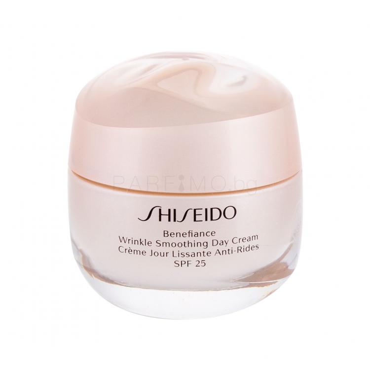 Shiseido Benefiance Wrinkle Smoothing SPF25 Дневен крем за лице за жени 50 ml ТЕСТЕР