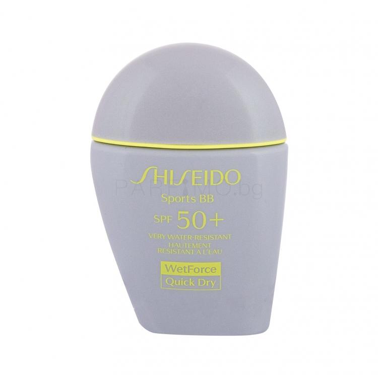 Shiseido Sports BB SPF50+ BB крем за жени 30 ml Нюанс Dark ТЕСТЕР