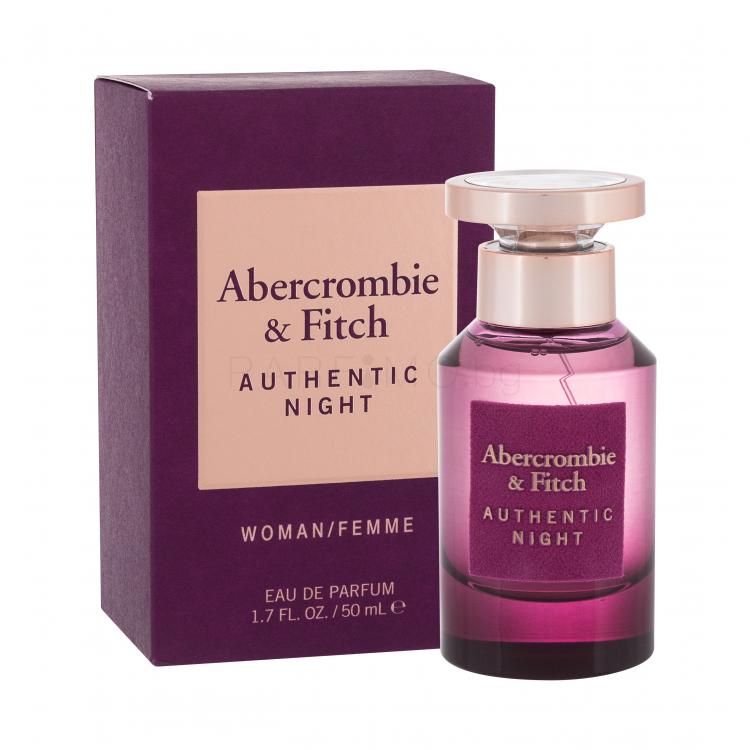 Abercrombie &amp; Fitch Authentic Night Eau de Parfum за жени 50 ml