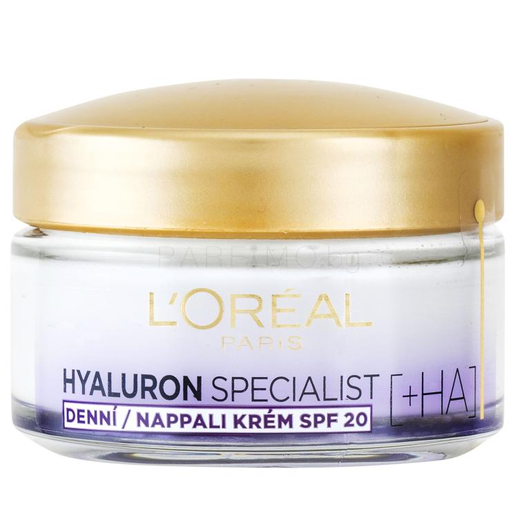 L&#039;Oréal Paris Hyaluron Specialist SPF20 Дневен крем за лице за жени 50 ml